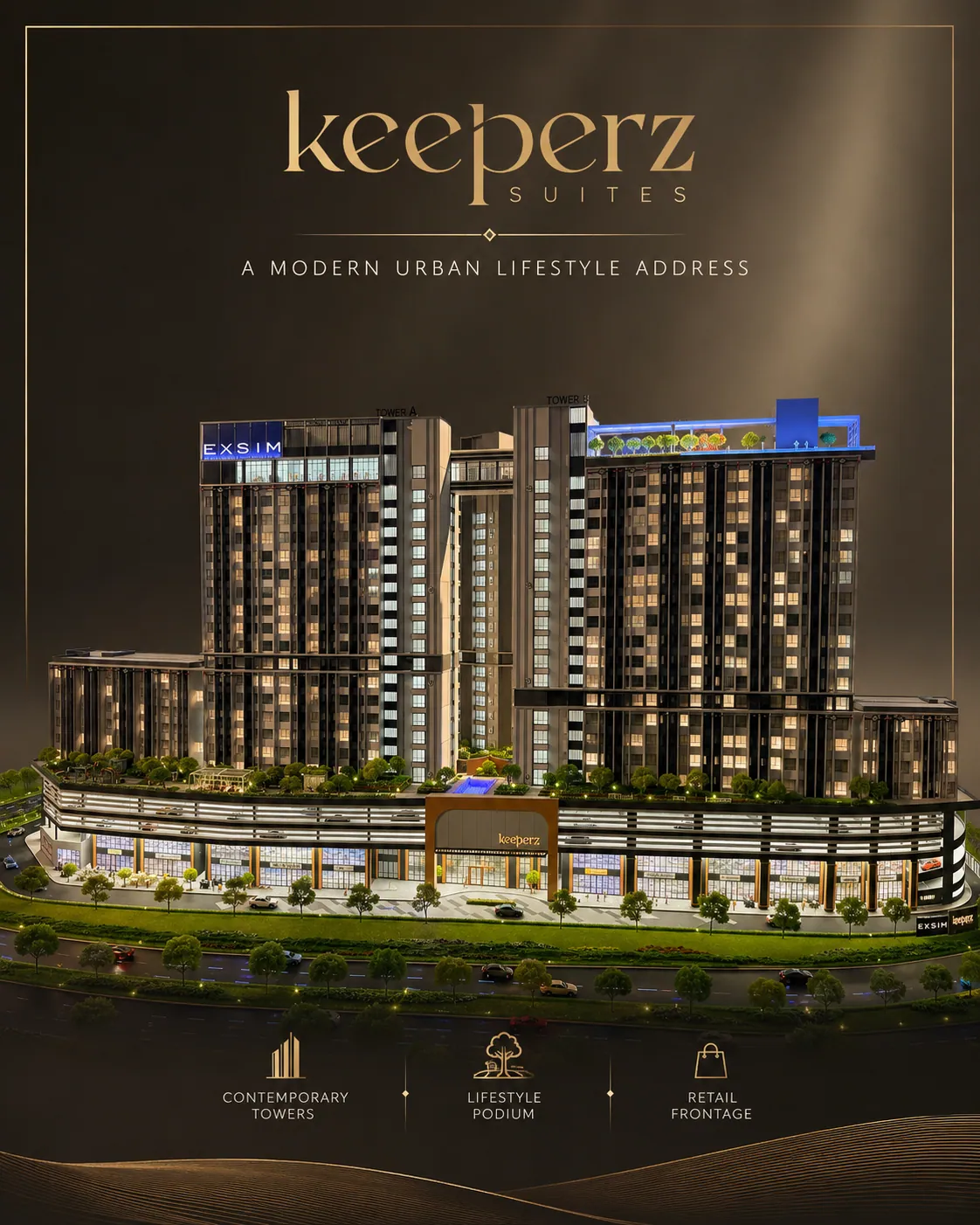 Keeperz Suites Penang building exterior