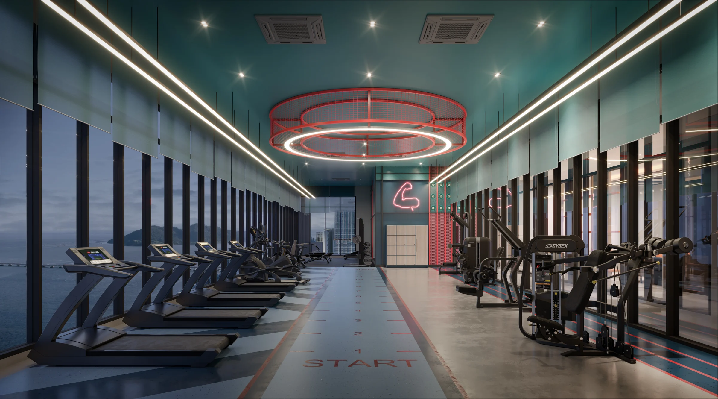 Keeperz sky gym artist impression
