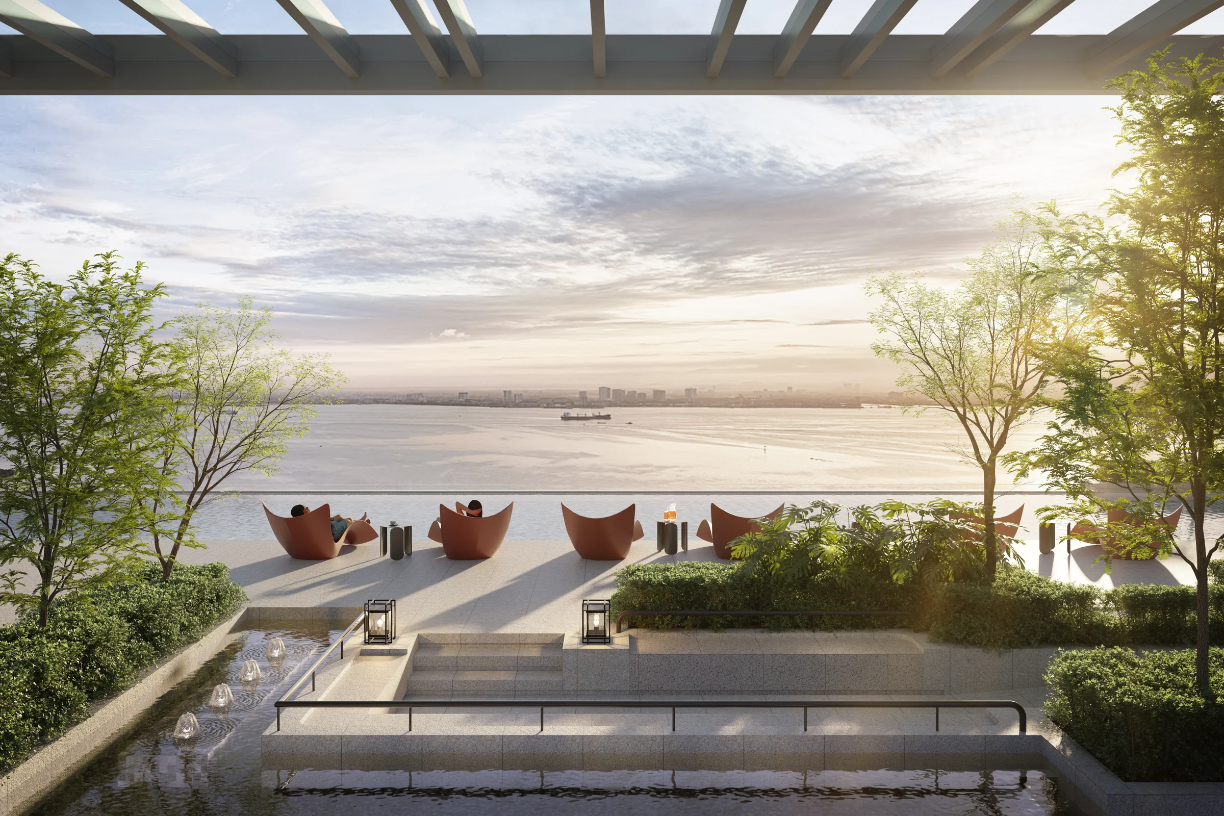 Keeperz landscaped podium artist impression