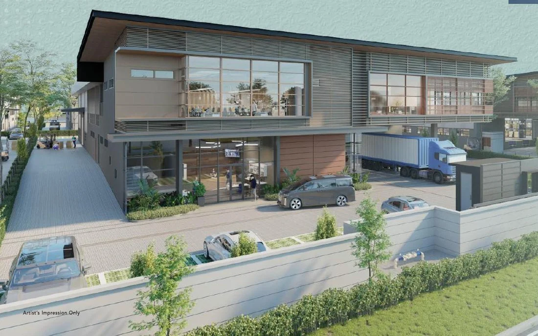 Artist impression of Northern TechValley Type A detached factory
