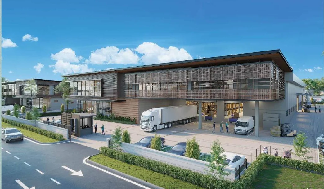 Artist impression of Northern TechValley Type B detached factory