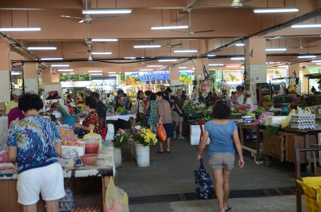 Tanjung Bungah public market hall