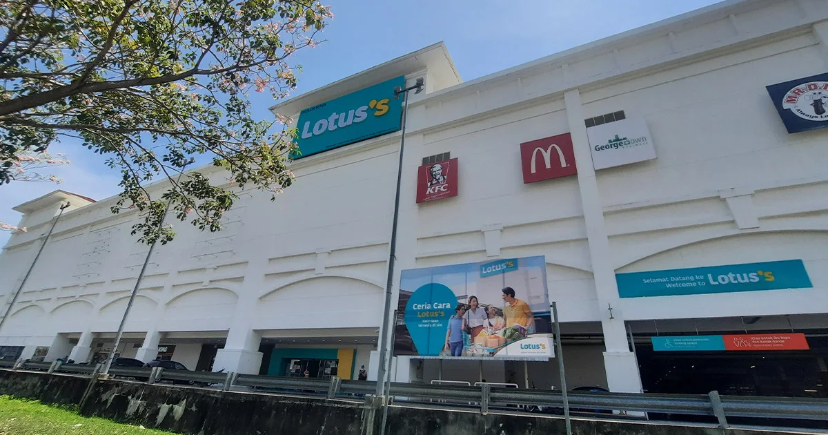 Lotus's Tanjung Pinang supermarket